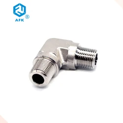 Male Elbow 1/8in 1/4in 3/8in 1/2in 3/4in 316 NPT Thread Fittings 90 Degree Male Thread