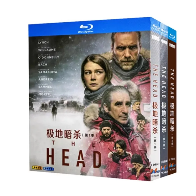 The Head Season 1-3 (2024) Blu-ray disc3-D