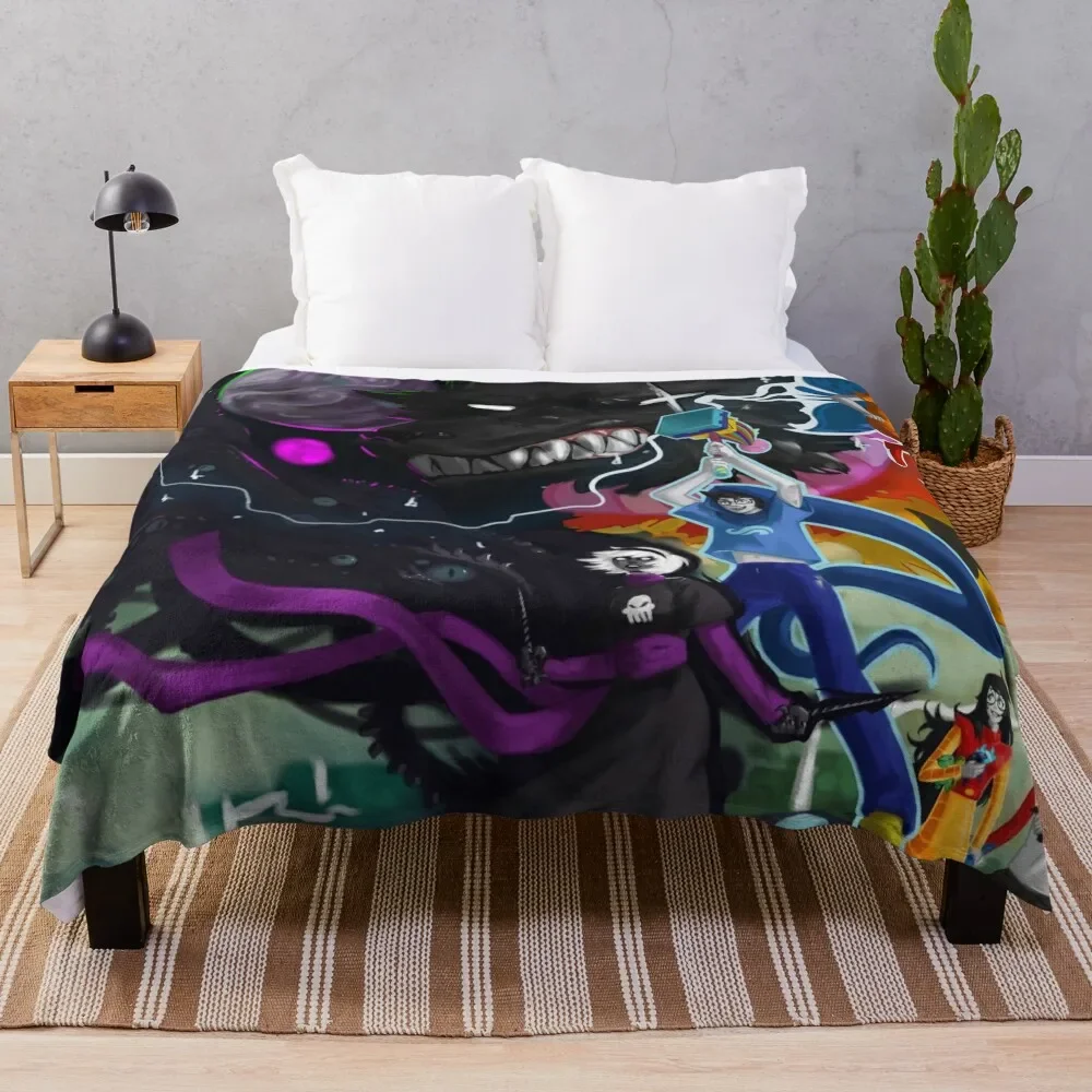 

Homestuck Day 2020 Throw Blanket Luxury St for winter Flannels Blankets