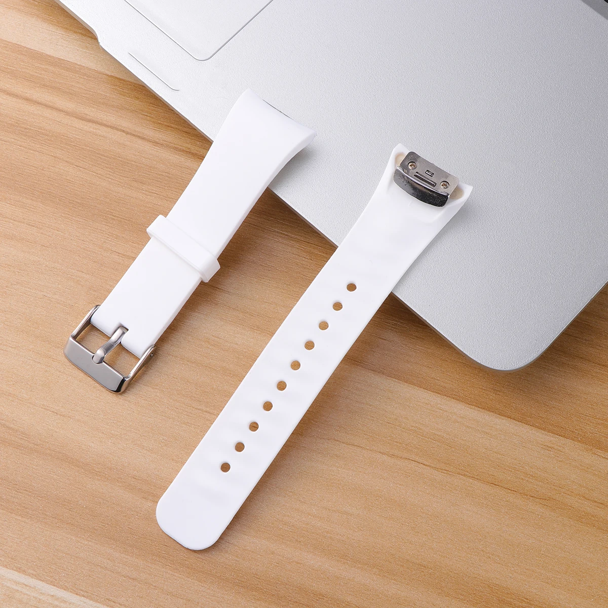 

Adjustable Silicone Watch Band Replacement Smart Watch Strap Wristband For R360 Fit2 Pro White Comfortable