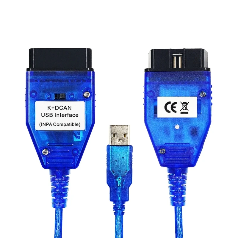 DCAN Cable KDCAN Cable for E Serials USB Interfaces IN-PA OBD2 Diagnostic Scanner OBD2 Auto Diagnostic Tools