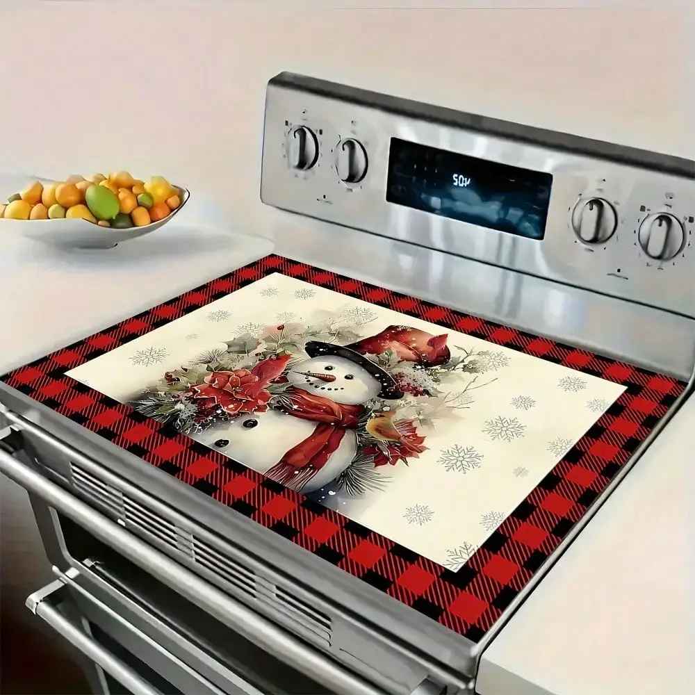 

Christmas Snowman Felt Insulation Pad (20.4x28.3inch) - Heat-Resistant Non-Slip Easy-Clean Decor