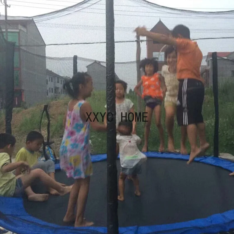 1.83-4.28m trampoline home children's indoor commercial jumping bed outdoor round with net kindergarten adult jumping bed