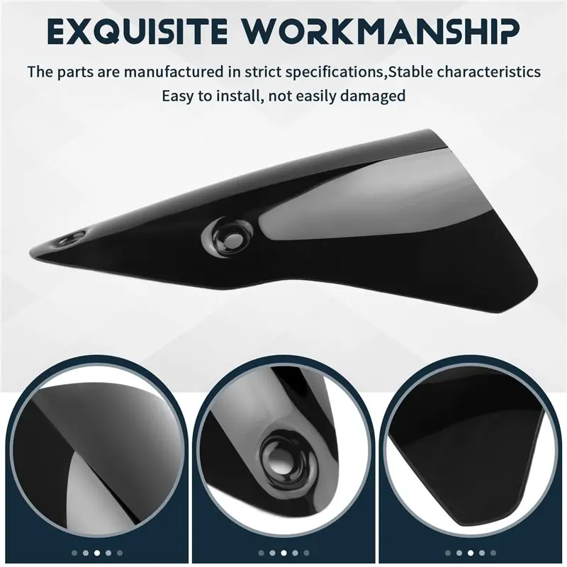 Well Motorcycle Windshield Windscreen For DUCATI 939 950 Supersport 939S 950S Super Sport S Refit Black Wind 2017-2022 - view 3