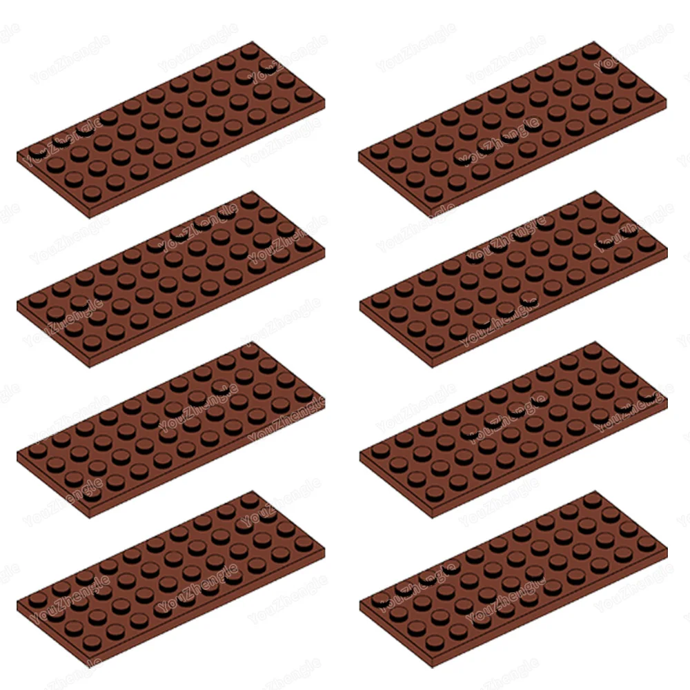 3030 Building Block Base Plate 4x10 Parts Assembly MOC Figures WW2 Street Scene Mecha Gear Scene Match Model Parts Gifts DIY Toy