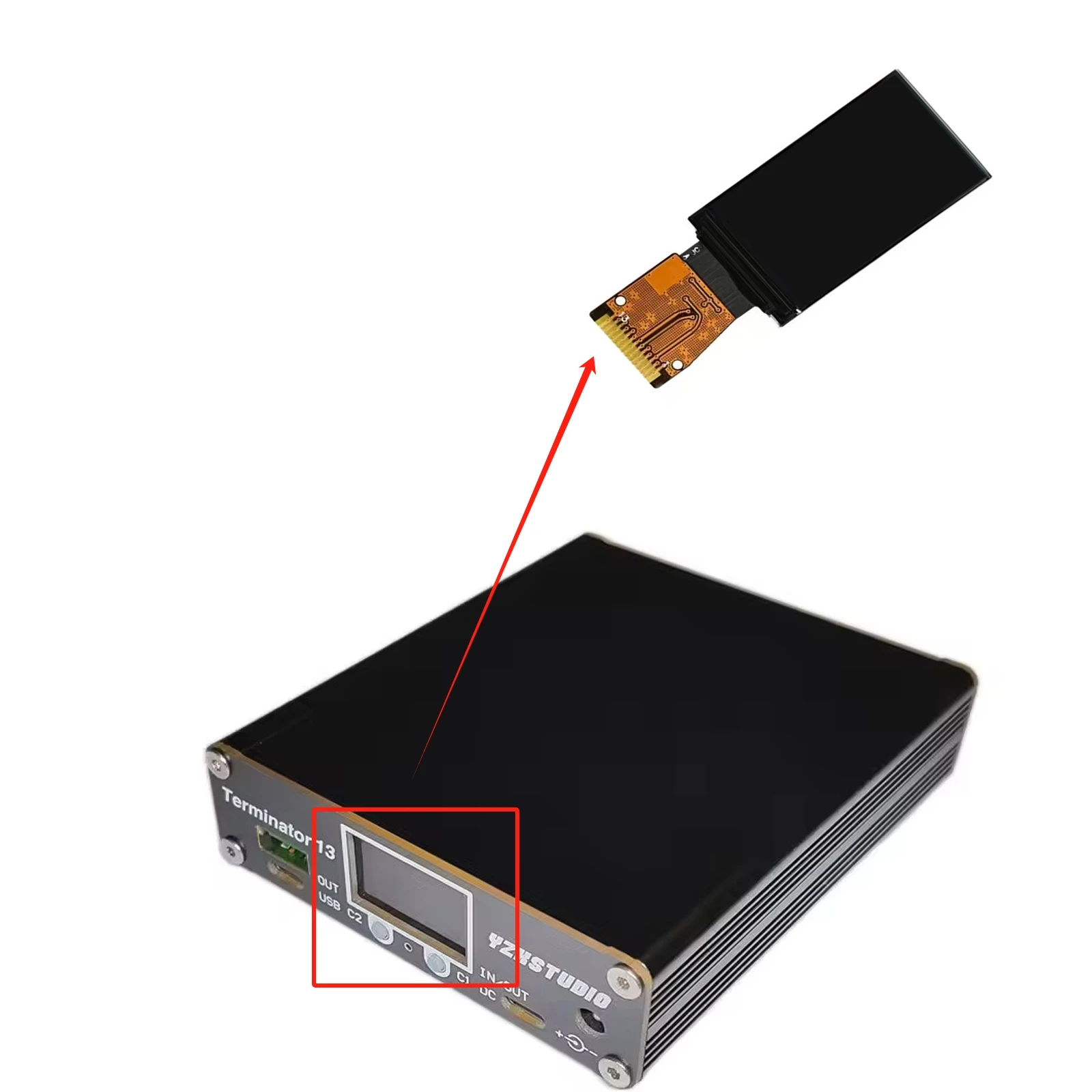 New LCD display for YZX Studio Terminator 13 Screen Repair Parts
