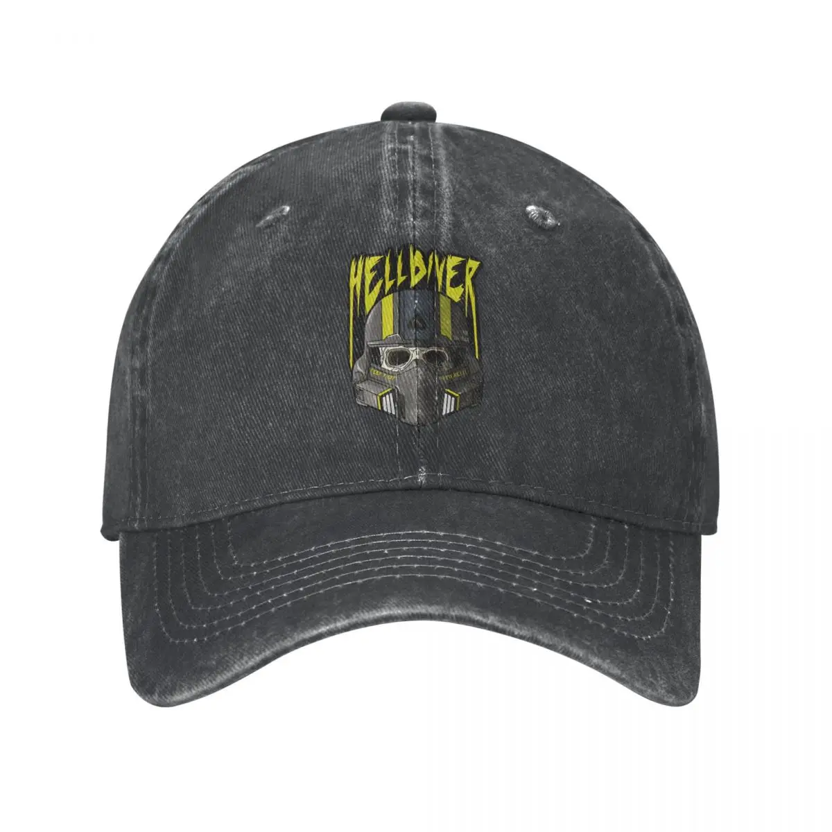 

Vintage Helldivers Video Game Meme Baseball Cap Unisex Distressed Denim Snapback Hat Outdoor Summer Unstructured Soft Hats Cap