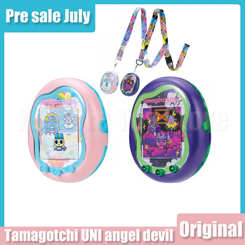 

Original Bandai Tamagotchi Uni Angel Devil Electronic Pet Eggs Interactive E-Pet Game Collectble Plaything Pet Egg Toys Gifts