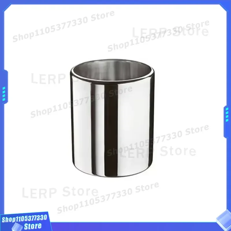 Stainless Steel Volcanic Ash Ice Bucket for Carapina Ice Cream Parlors Beverage Cooling Container Durable Metal Ice Pail