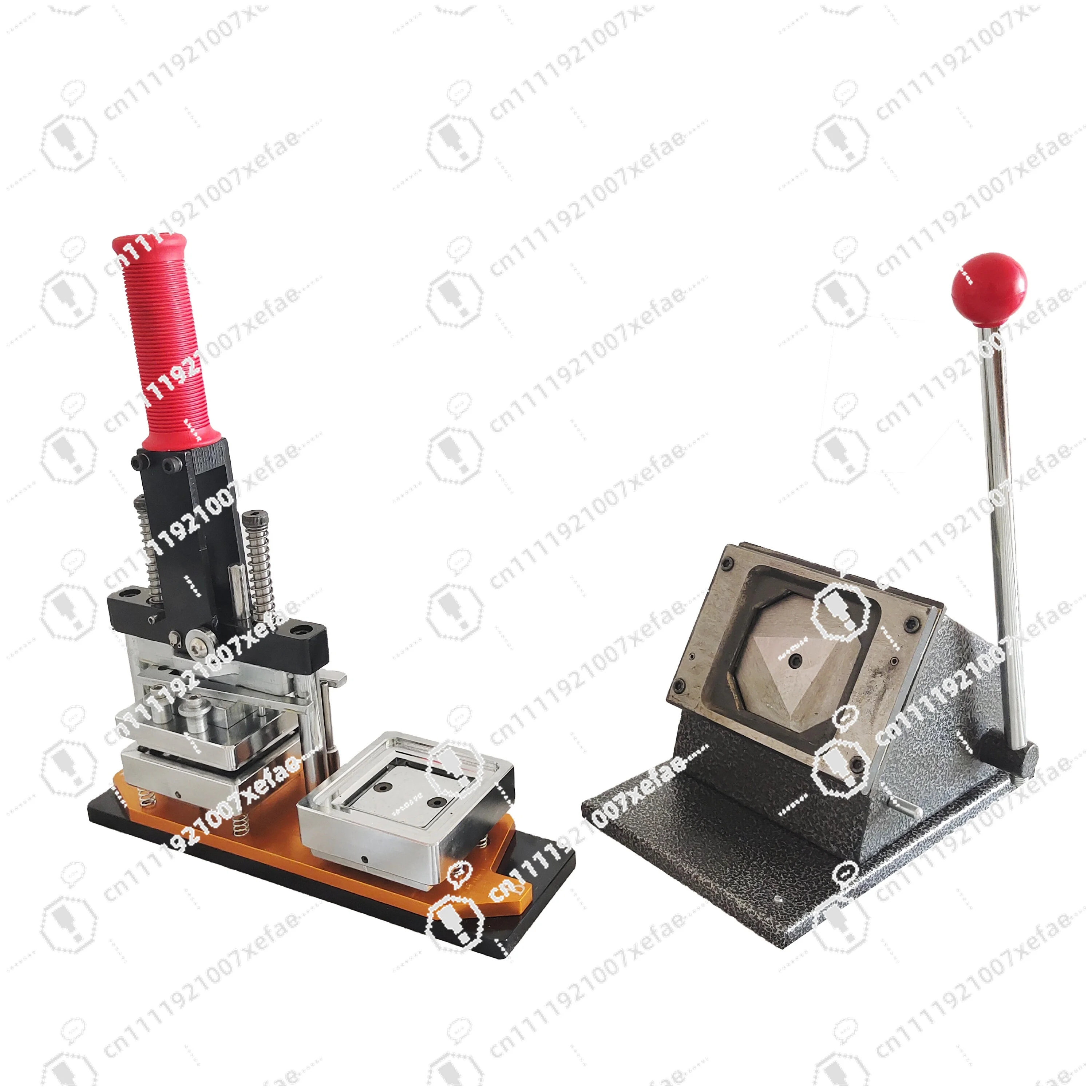 Manufacturer Wholesale  50 * 50 Mm 2 * 2 Inch Square Magnet Buckle Machine Complete Set