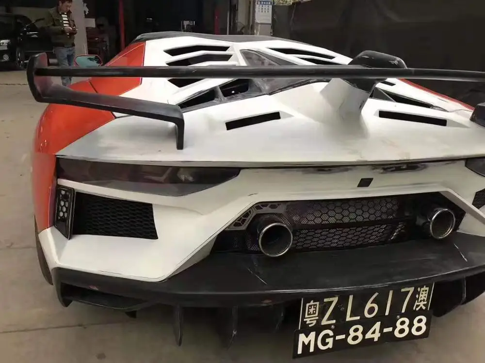 طقم هيكل SVJ لـ Aventador LP700 LP720 LP750 إعداد مثالي عالي الجودة