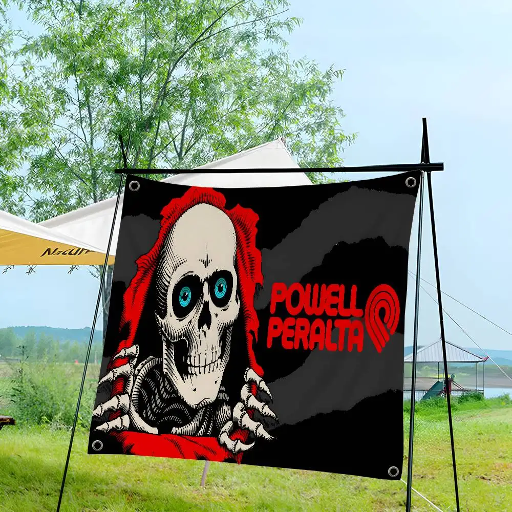 P-Powell P-Peralta Large Size Shop Art Promotion Advertising Booth Flag Hanging Banners