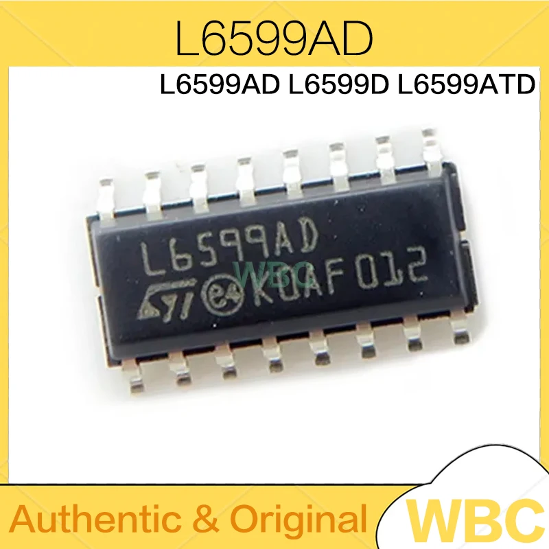 10PCS L6599AD L6599D L6599ATD L6599DTR L6599 SOP-16 New Original Ic Chip In Stock L6599ADTR LCD Power Supply CHIP
