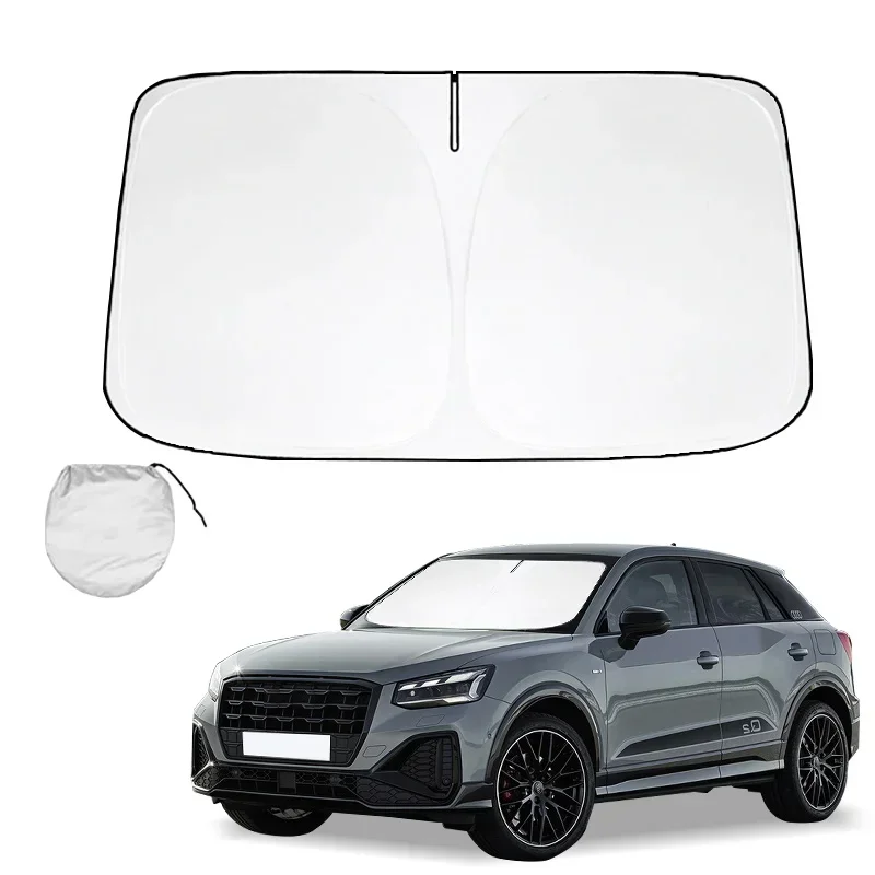 

Windshield Sunshade Folding Front Window Sun Shade Cover Heat Protection Visor for Audi Q2 2018 2019 2020 2021 2022 2023 2024