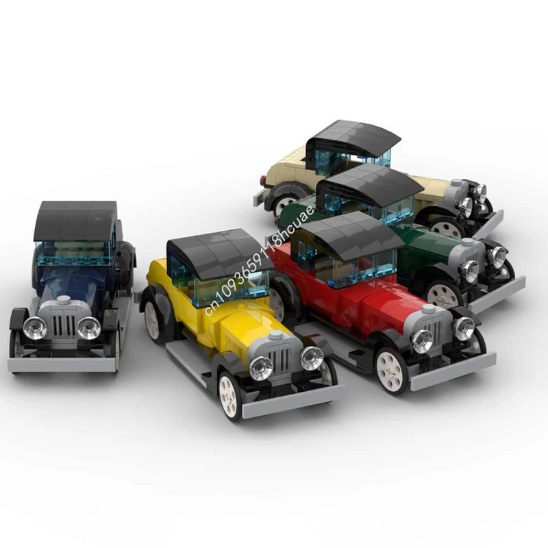 

1427pcs MOC Built Tough Model A Set of Five Colors City Champions super car Building Blocks Christmas DIY Gift Decorative