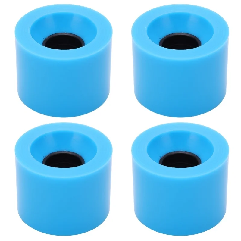 

PUENTE 4pcs 60x45mm Skateboard Wheels 78A Longboard Cruiser Wheels Replacement PartsYellow