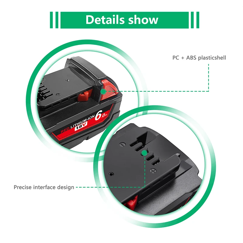 Akumulator litowo-jonowy Milwaukee M18 18V M18B5 XC 6000mAH/9000mAH