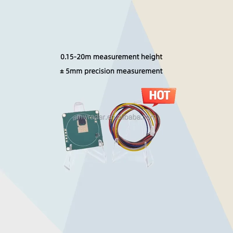 Модуль уровня радарного датчика жидкости с выходом RS485 FMCW для промышленного измерения расстояния