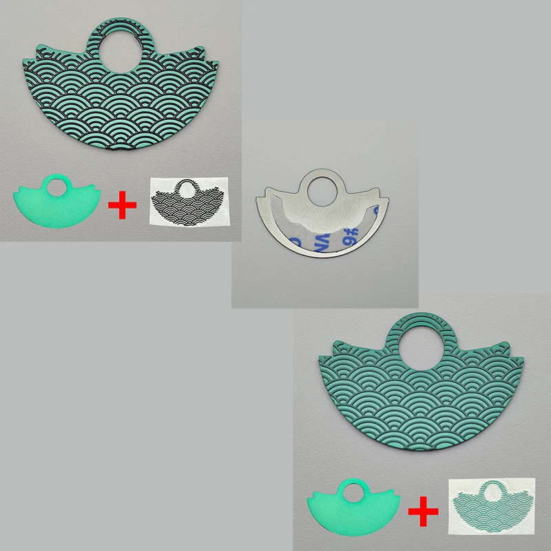 Mod NH35 Automatic Hammer Rotor Metal Patch Fits For 7S26 7S36 NH34 NH35 NH36 NH38 NH39 4R 6R Movement Men's Watch Part Refit