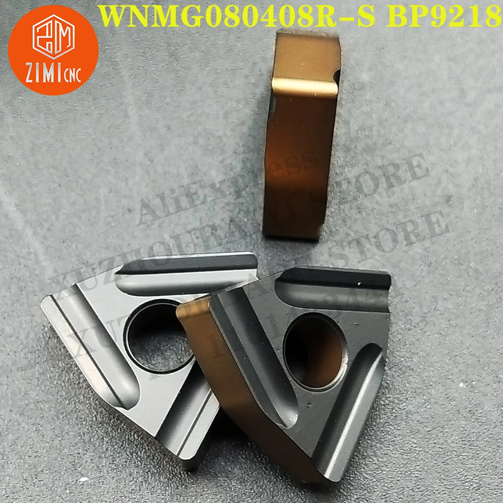 WNMG080408R-S BP9218 WNMG080408R-S Inserti in carburo Inserti per tornitura Utensili da taglio CNC tornio per metalli meccanico Lame per tornio da taglio