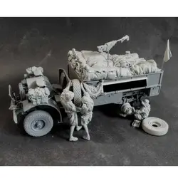 1/35 Resin Model Figure GK，Unassembled and unpainted kit