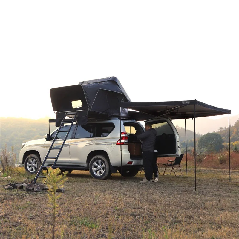 Rvs Campers Pop up Clamshell Hard Shell Aluminum Top Roof Tent for Sale 4 Person Car Roof Top Tent