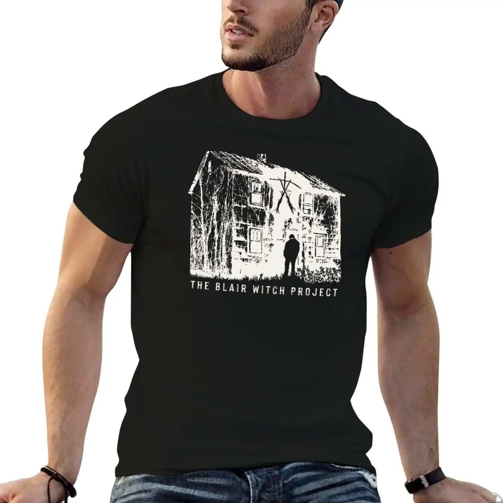 

The Blair Witch Project witch house T-Shirt funny t shirts dark humor t shirt personalised t shirt custom print T-Shirt