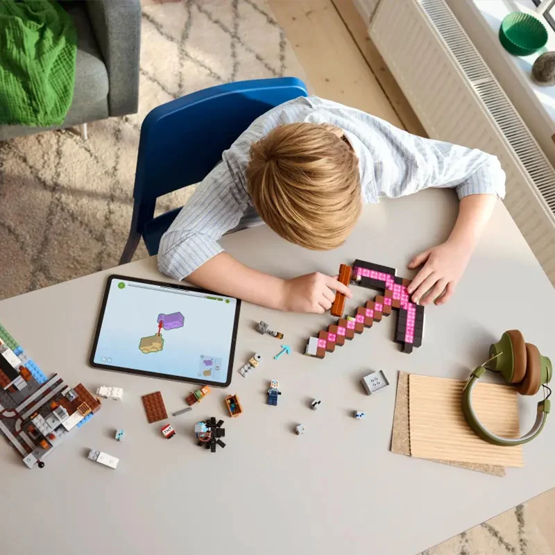 LEGO Minecraft 21277 classique Mine Pick Puzzle blocs garçons et filles Puzzle jouets cadeau