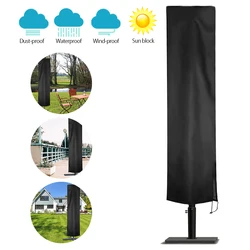 Waterproof Sunshade Umbrella Cover Outdoor Garden Oxford Cloth Weatherproof Cantilever Parasol Rain Protective Cover Accessory