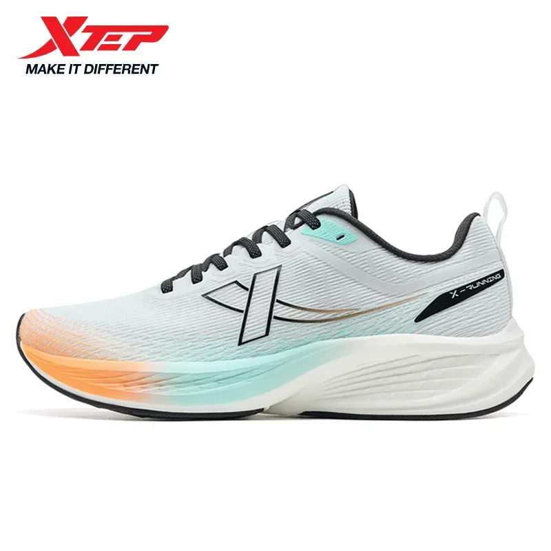 

Xtep Men's Running Shoe Cushion Shock Absorption Breathable Soft Comfortable Wear-Resistant Stability Sneakers 875319110042