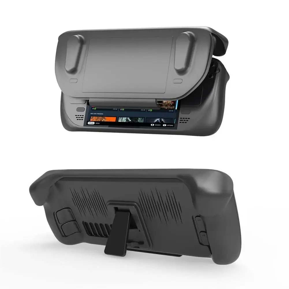 For Steam Deck Host Case Set with Bracket Ultra-thin Protective Case Removable Cover Shockproof Games Accessories