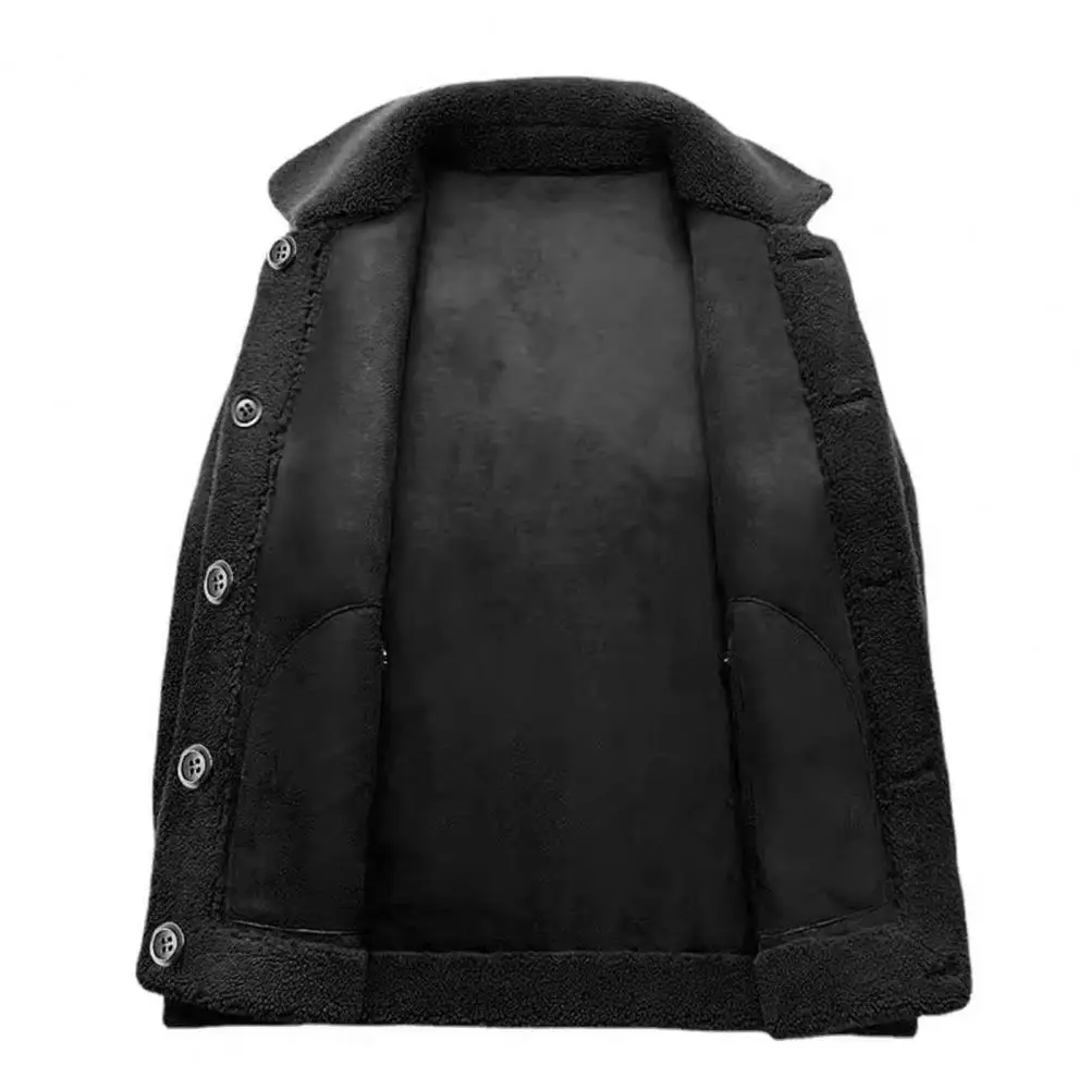 

Winter Jacket New Polar Fleece Jacket Men's Autumn and Winter Lamb Fleece Thickened Warm Winter Men's Jacket