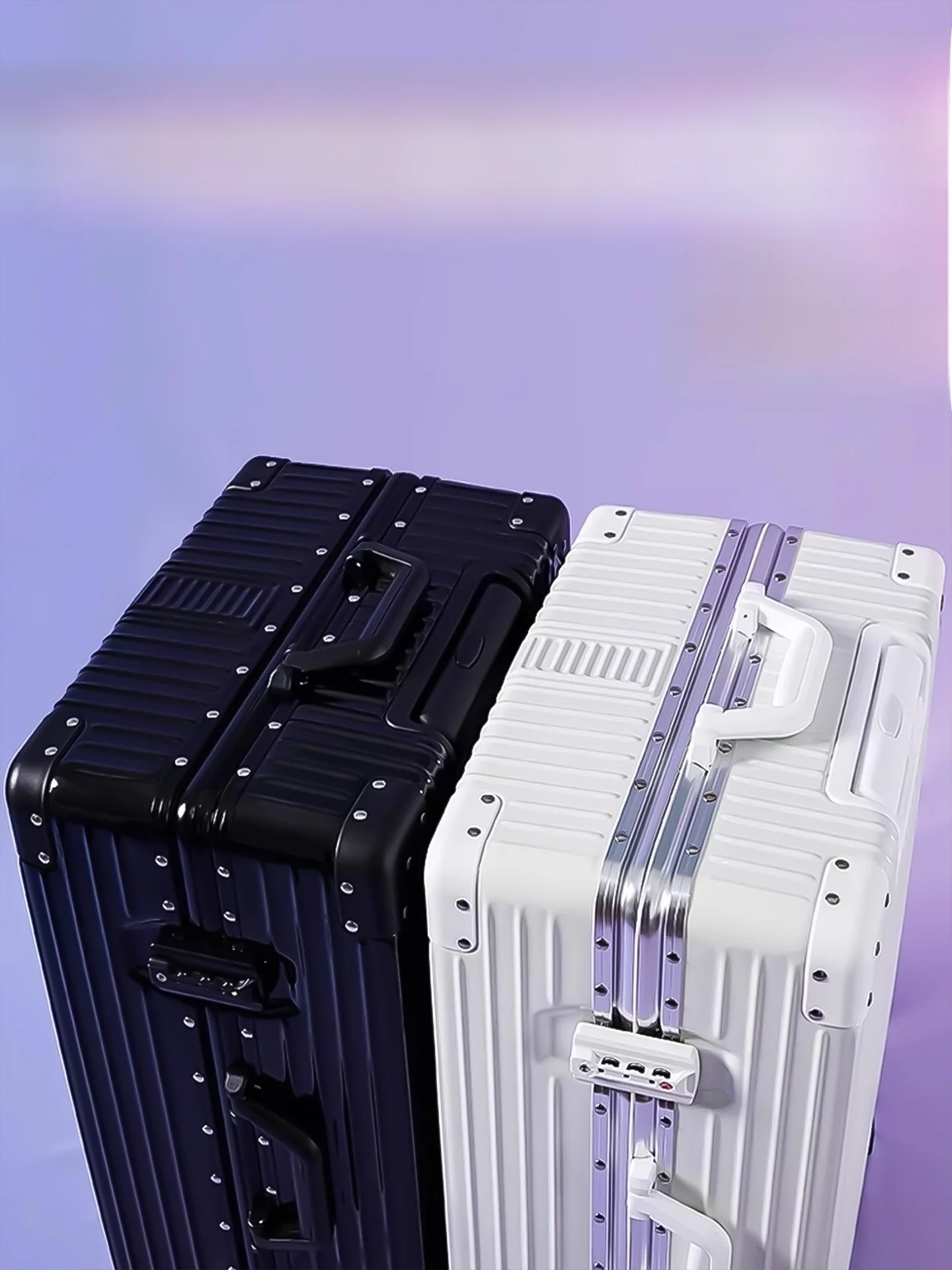 durable-aluminum-frame-lage-suitcase-with-combination-lo-for-travel-and-students-20-inch-and-24-inch-rolling-wheels