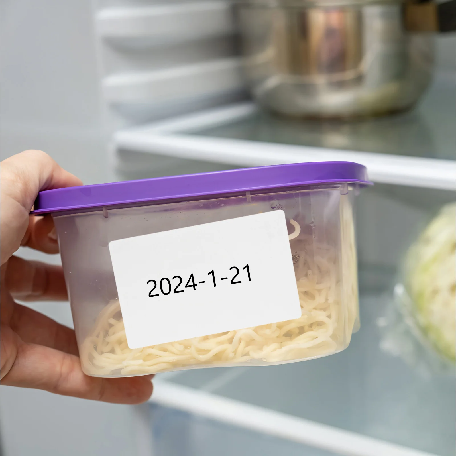 100 قطعة تسميات ذاتية اللصق 80X50 مللي متر الأبيض عنوان الشحن اسم العلامات للمغلفات حزم البريد وضع العلامات ورق الطابعة #4