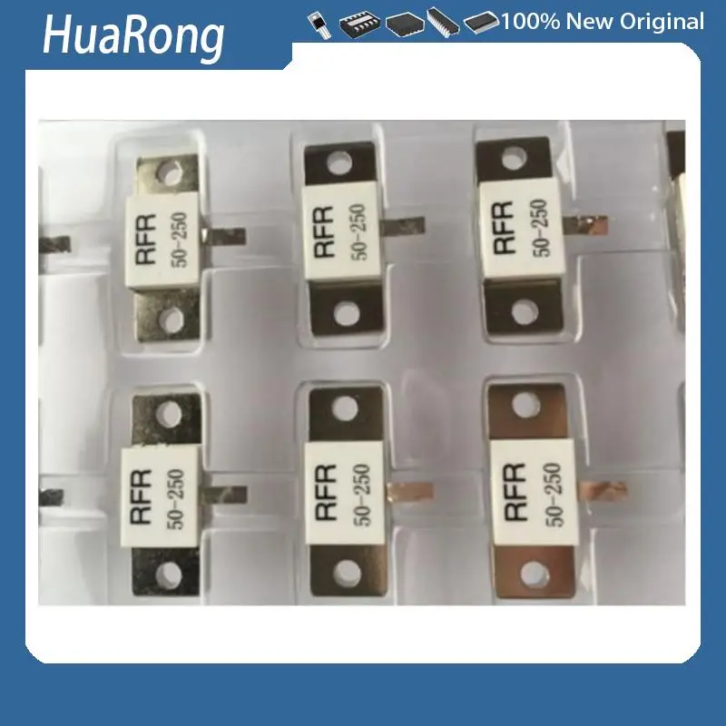 New   2pcs/ lot Dummy Load Resistor RFR-50-250 RFR 50-250 RFR50-250 250W 50R 50 Ohms 250 Watt Single PIN