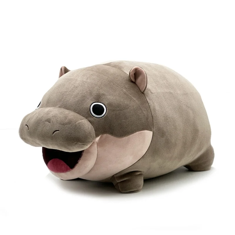 Hot 42cm Moo Deng Thailand Kaoqiu Little Dwarf Hippopotamus Cute Collectible Doll Children Birthday Halloween Christmas Toy Gift