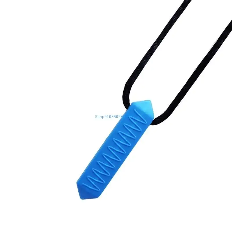 K9FF silicone nhai vòng cổ bền bỉ mặt dây chuyền cho trẻ và người lớn làm dịu nướu & thúc đẩy phát triển orals quà tặng hiện