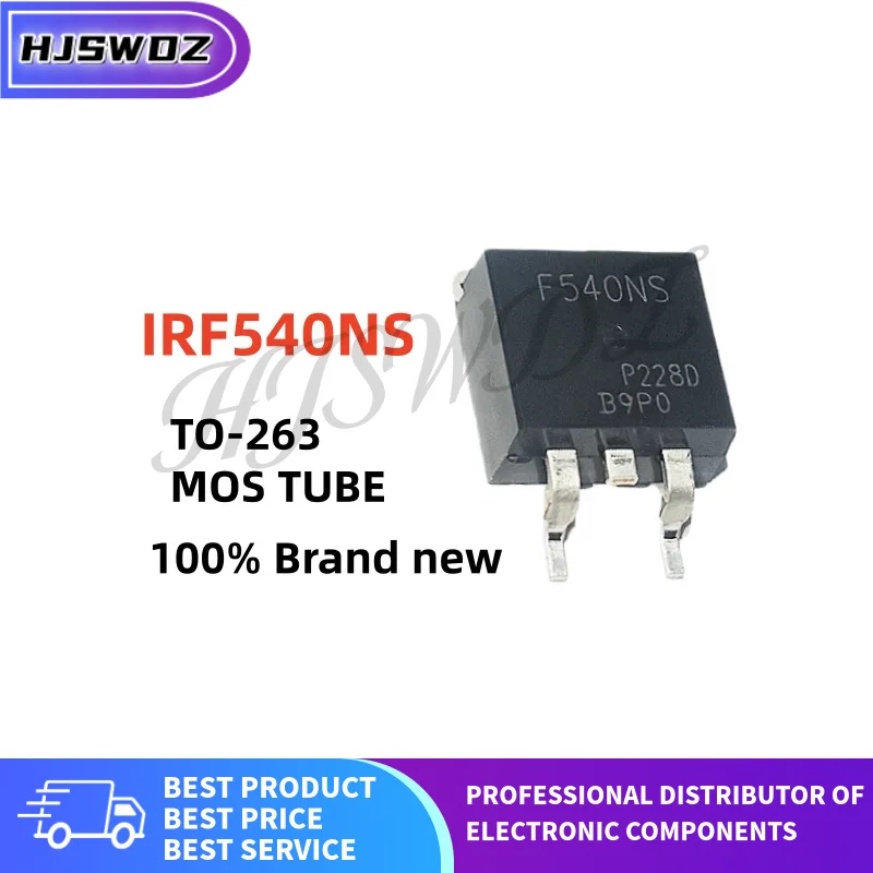 10PCS-30PCS New IRF540NS F540NS IRF540NSTRPBF TO-263 SMD MOSFET Field-Effect tube