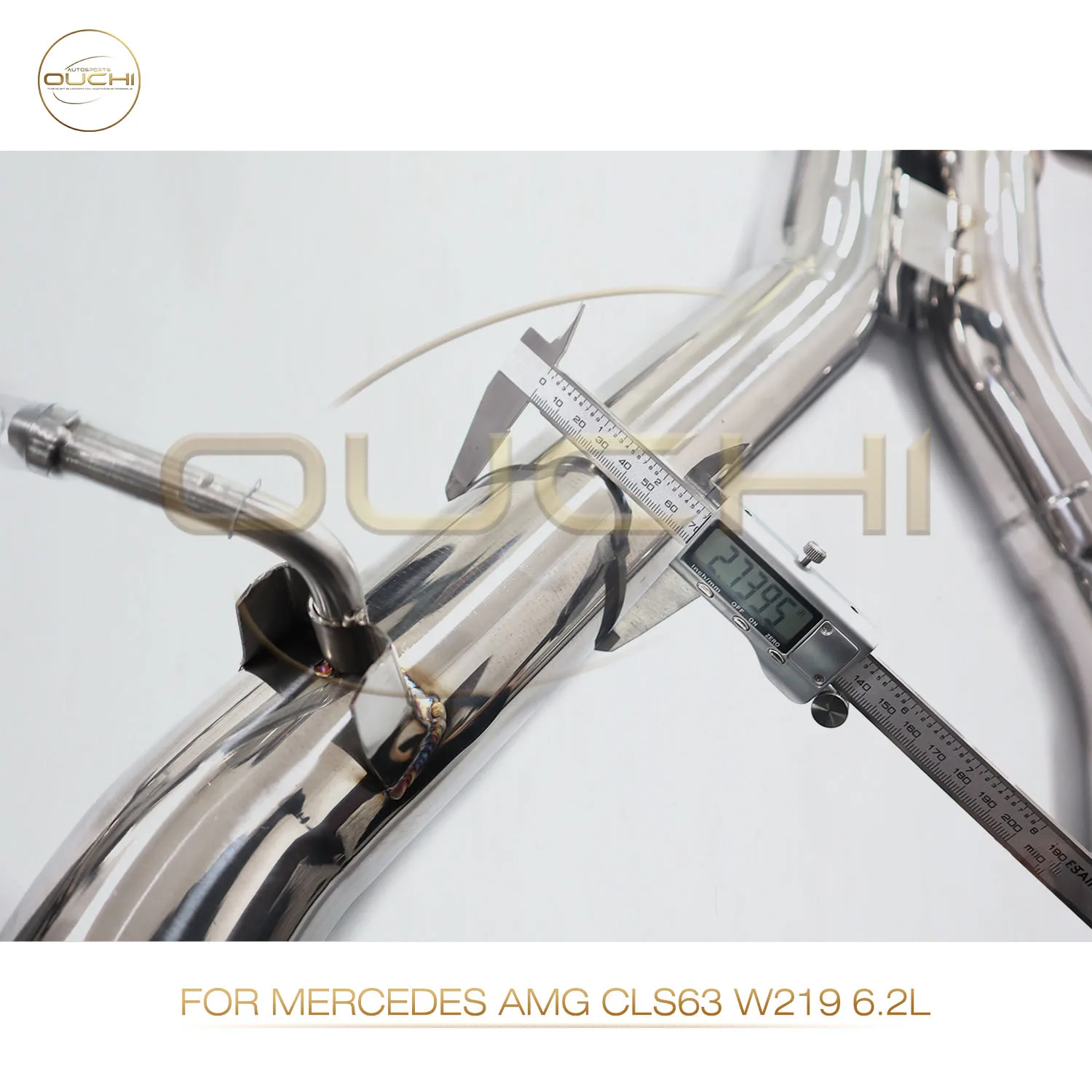 

OUCHI Stainless Steel Exhaust System Performance Catback For Mercedes AMG CLS63 W219 6.2L Muffler With Valve