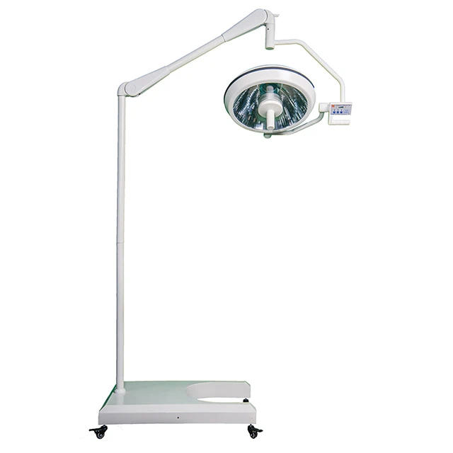 Mobile Stand Vet Pet Halogen Shadowless Lamp Medical Examination Lamp