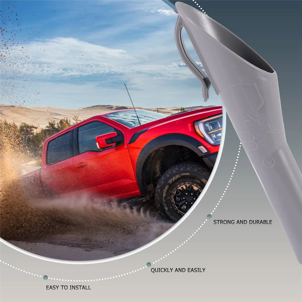 Adaptor tabung corong tangki bahan bakar 1833948 1782177 2050651 8U5A17B068BB untuk Focus Mondeo Galaxy