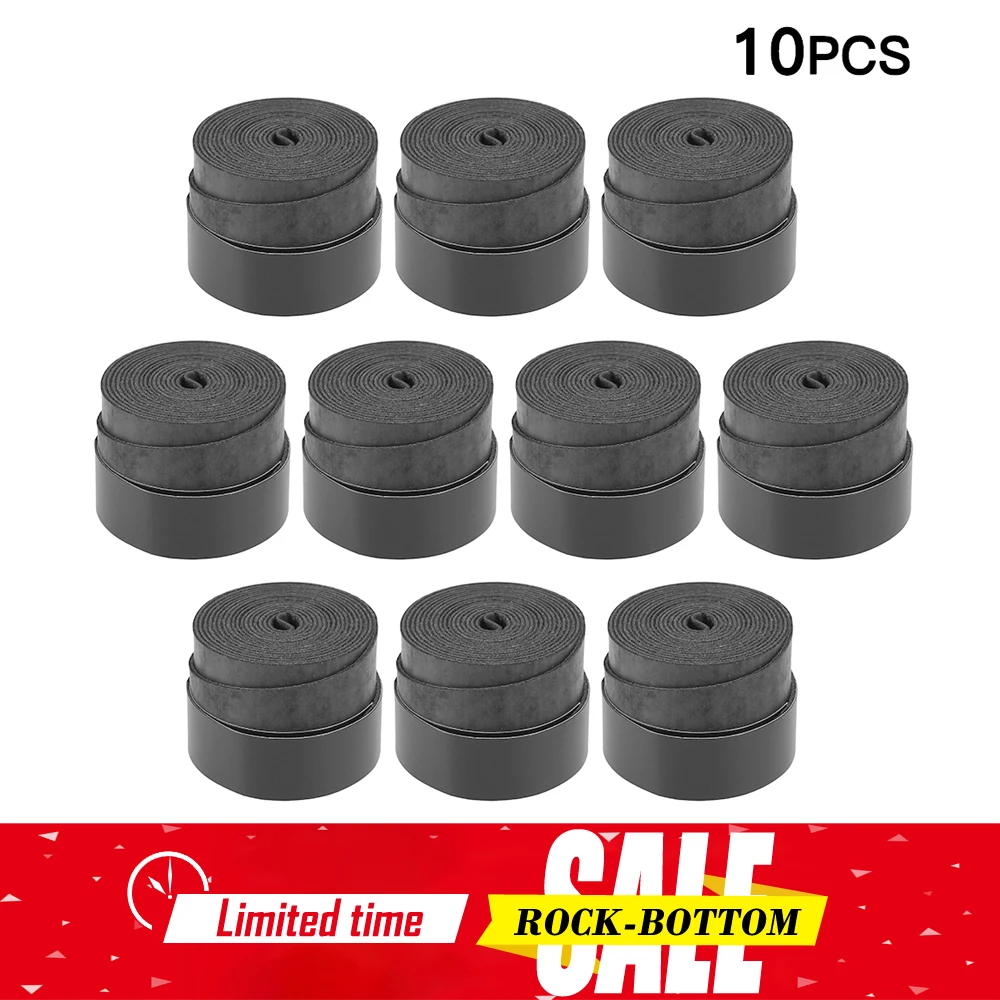 미끄럼 방지 테니스 라켓 그립 10개 팩 이미지