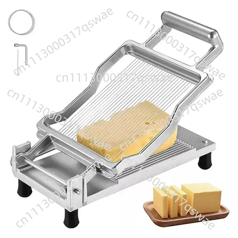 Manual Stainless Cheese Slicer Handheld Vegetable Cutter for Potato Cucumber Lemon Safe Grip Fast Cutting Kitchen Tool