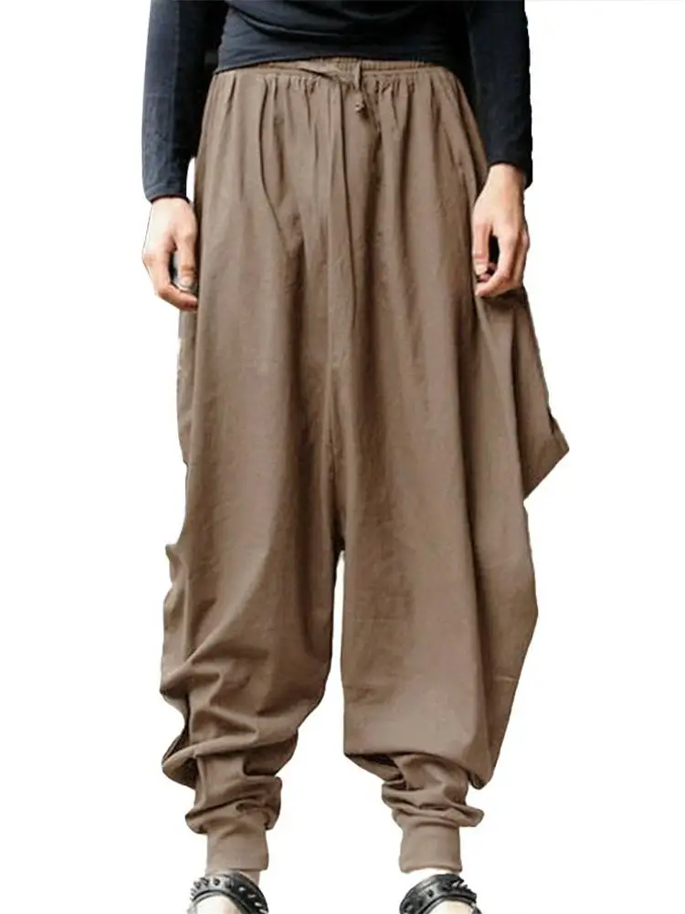 Plones sueltos Harun, plones farol de pie pequeño, plones casus para hombre, cintura media, longitud corta, tu...