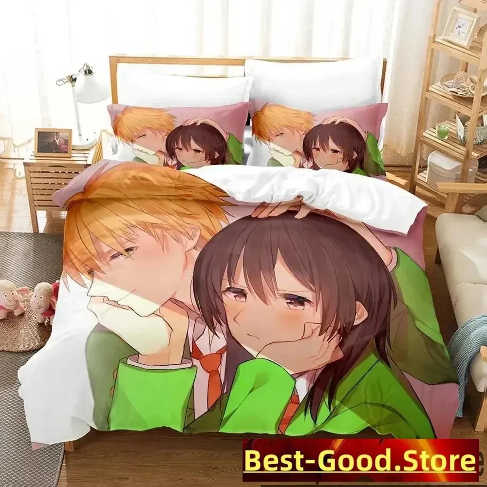 Anime Maid Sama Misaki Bedding Set Duvet Cover Bed Set Quilt Cover Pillowcase Comforter king Queen Size Boys Adult Bedding Set