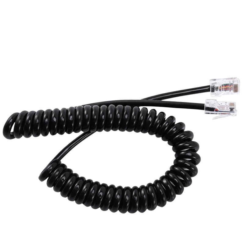 8Pin Microphone Cable Cord For Icom Mobile Radio Speaker Mic HM-98 HM-133 HM-133V HM-133S DTMF For IC-2200H IC-2800H/V8000 XQF