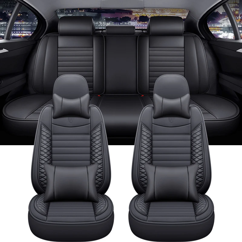 Universal Style Car Seat Cover For Geely Geometry C Atlas Coolray Emgrand EC7 Tugella Car Accessories Interior Details