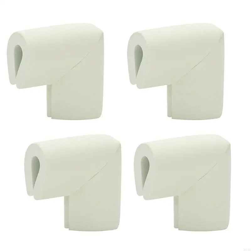 

N84E 4 Pieces Soft Rubber Anti-collision Protectors Baby Safety for Protection Corner Guards Easy Clean Table Corner Gua