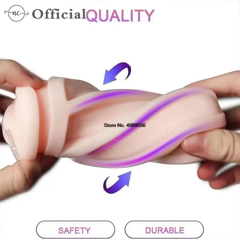 Men\'s Auxiliary Adult Supplies Best-sold Male Masturbator Sex Man Anti-stress Toys Realistic Silicone Vagina Imitation Sex tooys