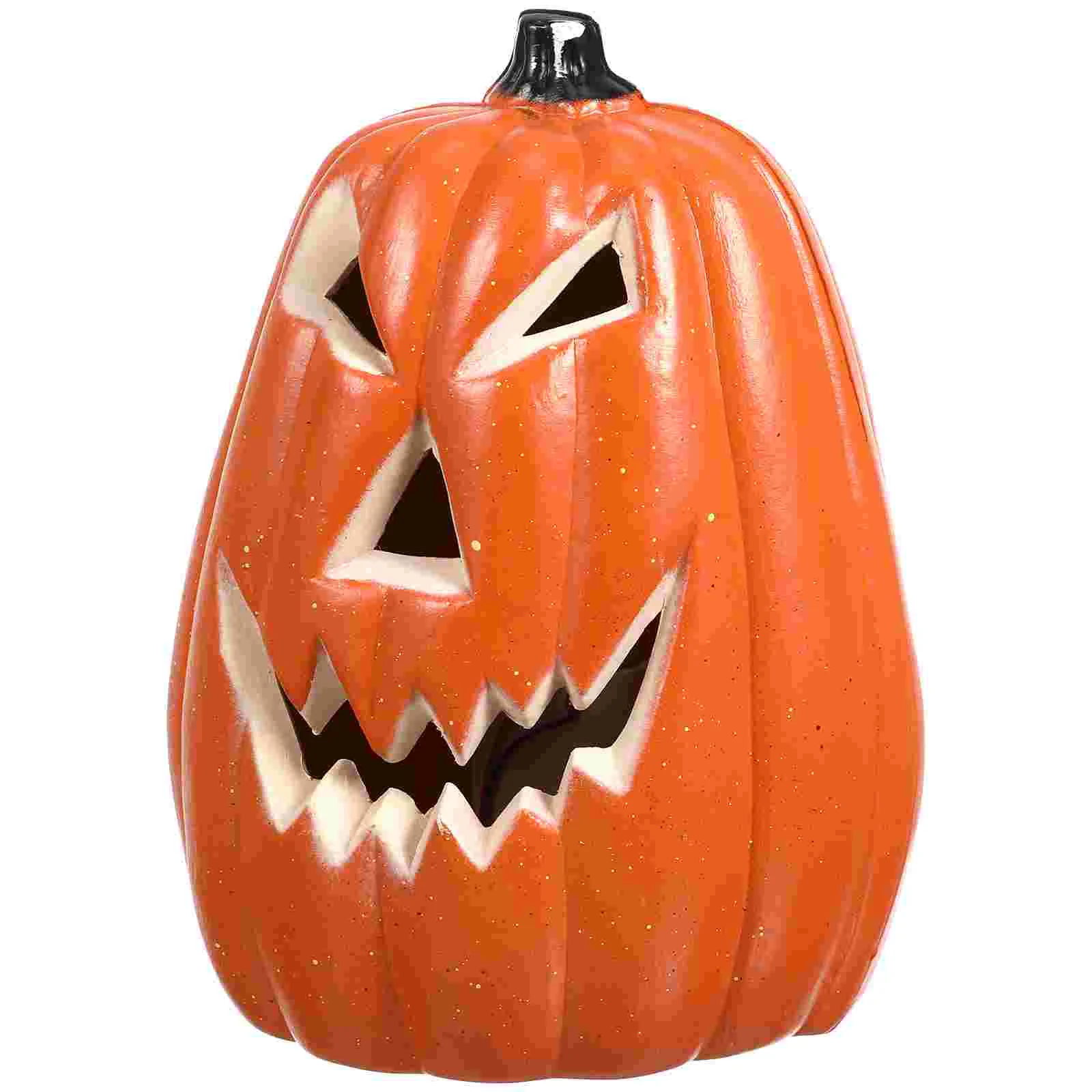 

Pumpkin Halloween Decorations Haunted House Props Jackolantern Party Candlestick